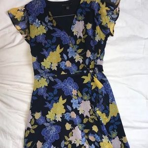 Petite Banana Republic Floral Dress